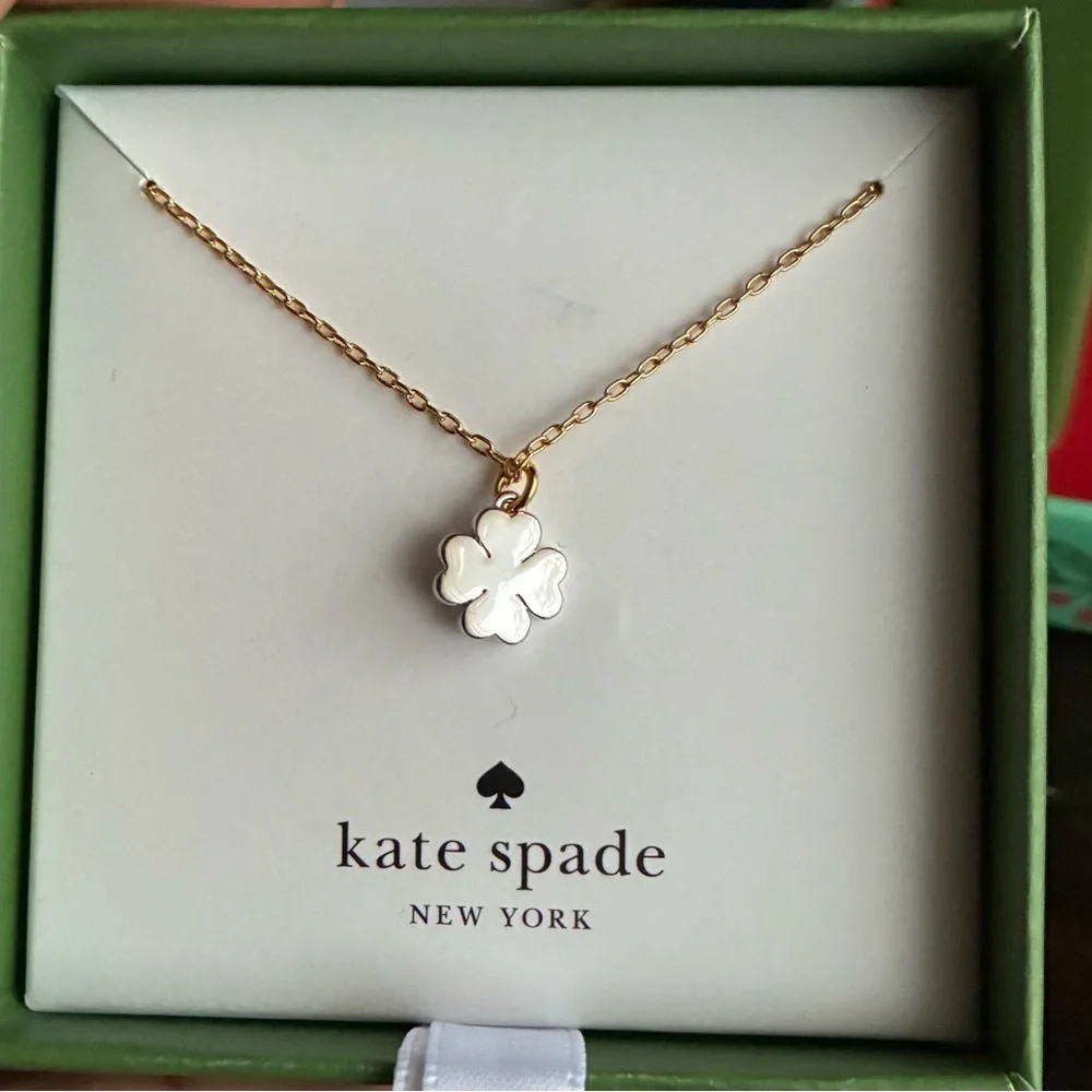 Kate Spade Necklace,Kate Spade Gold and Silver Floral Necklace